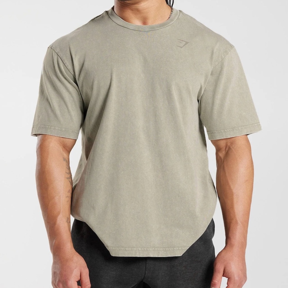 GYMSHARK POWER WASHED T-SHIRT